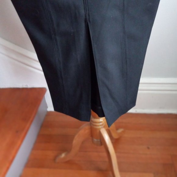 GUCCI TOM FORD BLACK PENCIL SKIRT NWOT ITALY 4 - Picture 10 of 14
